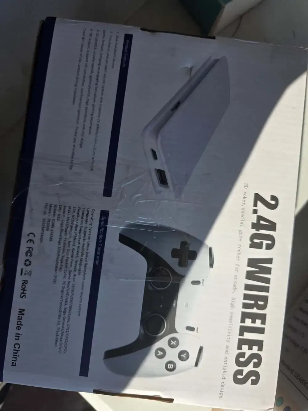 2.4G Wireless 4K Ultra HD Game Stick Pro with Dual Controllers